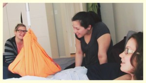 Doulas attending a home birth