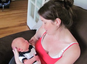 New mom having trouble breastfeeding